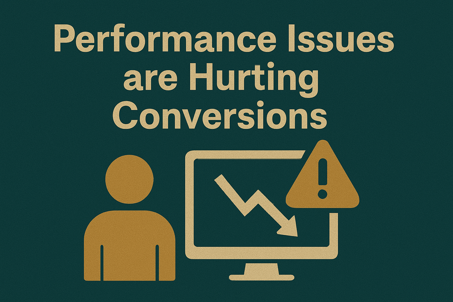 Performance Issues are Hurting Conversions